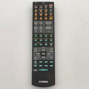 Yamaha RAV254 WE45870 US AV Receiver Remote Control Black EUC